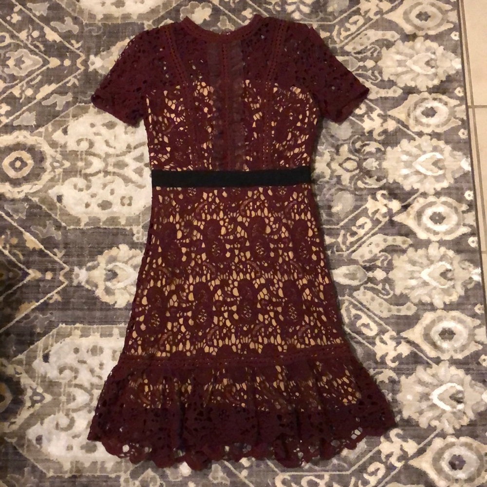 Fitted Lace Dress